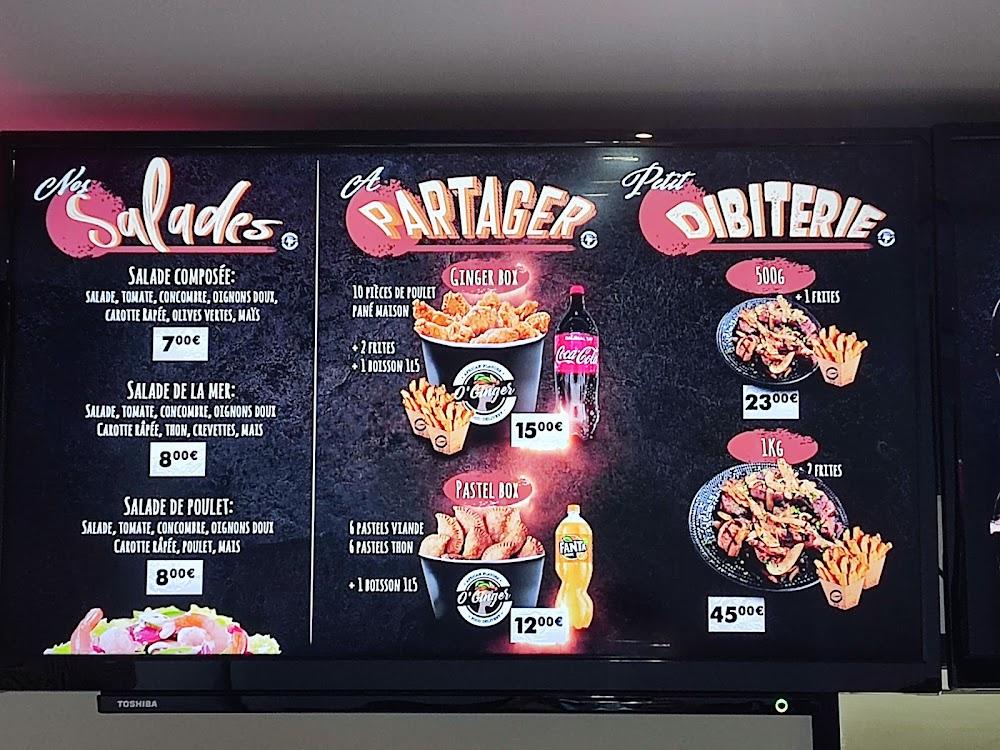 O’Ginger - Menu Image 1